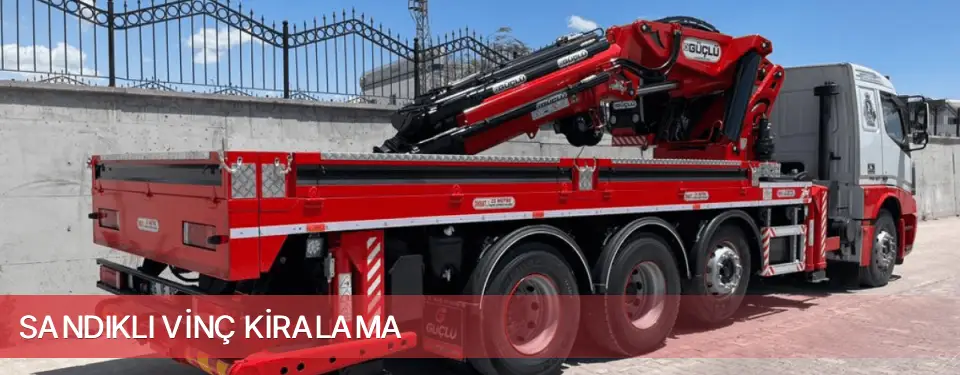 Sandıklı İlçemi Vinç Kiralama